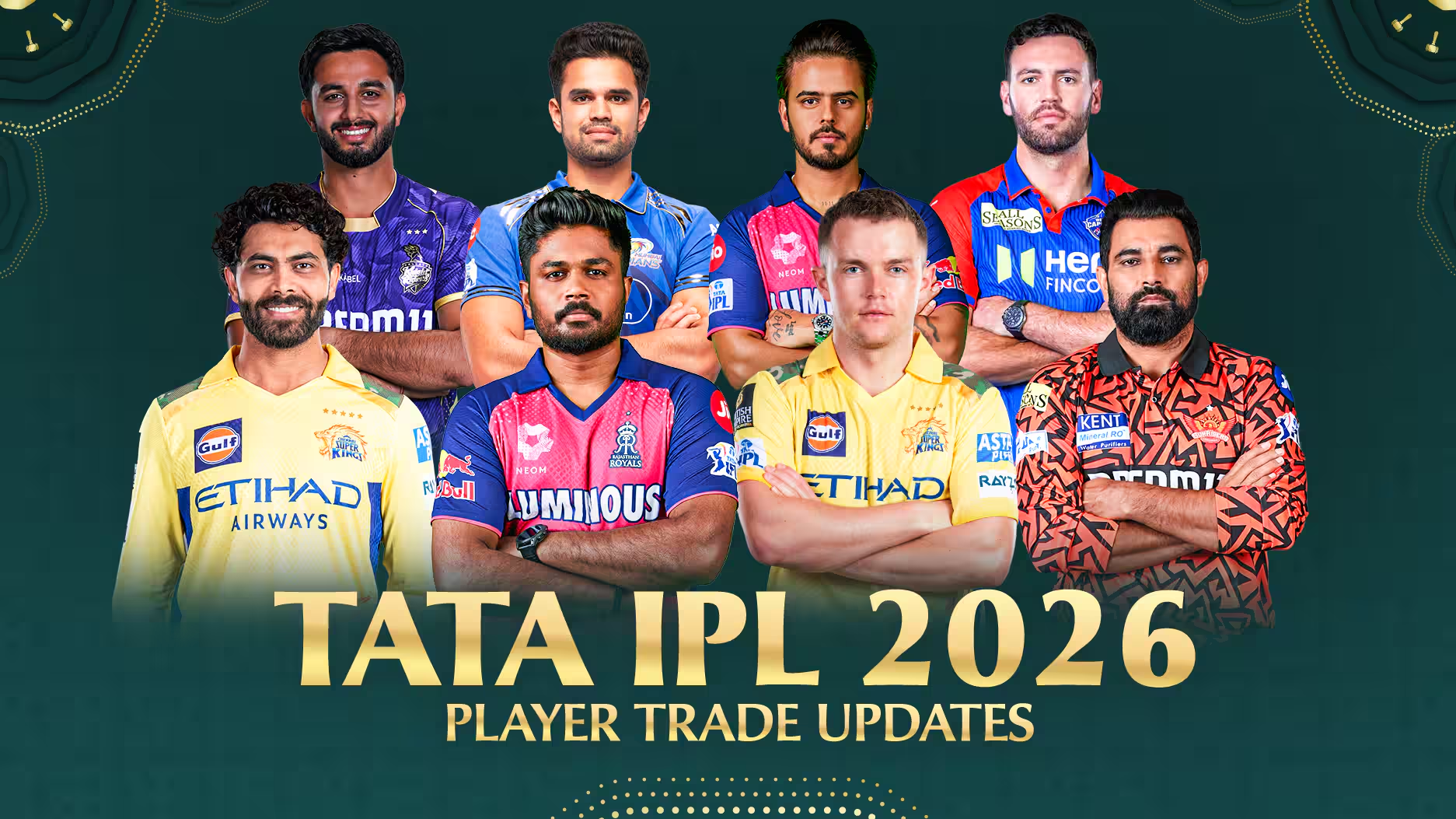 IPL 2026 all teams and captains - Bet on Simplebetz